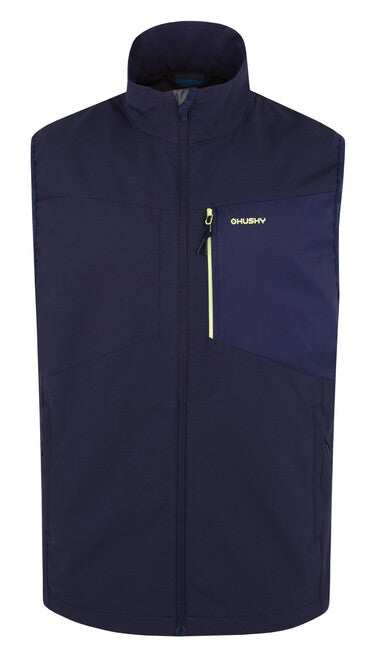 HUSKY Salien softshell telovnik moški M, temno modra