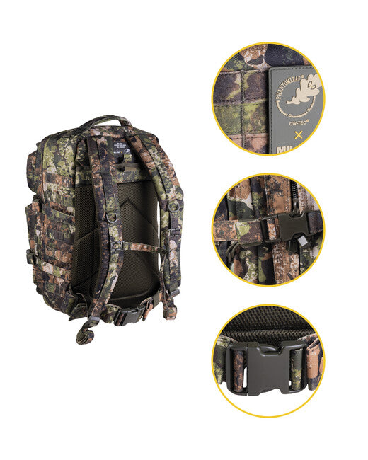 Mil-Tec US Assault Large nahrbtnik 36L, WASP I Z3A