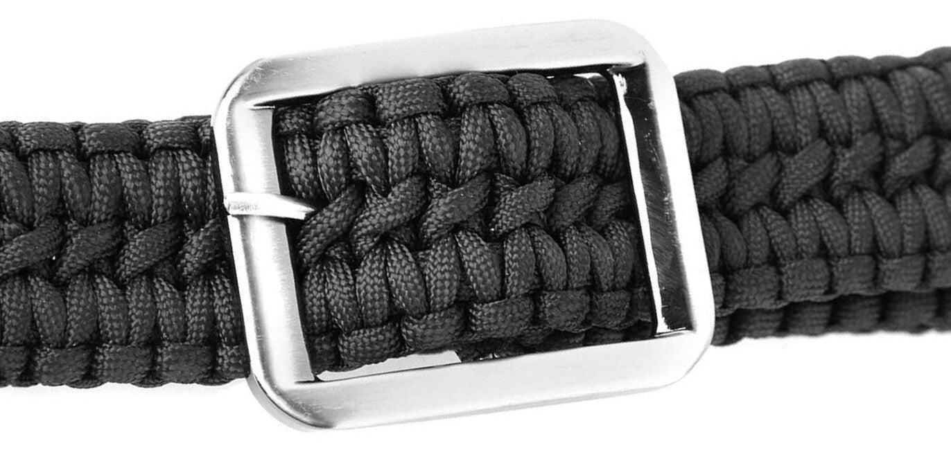 Origin Outdoors Paracord pas 120 cm, črn