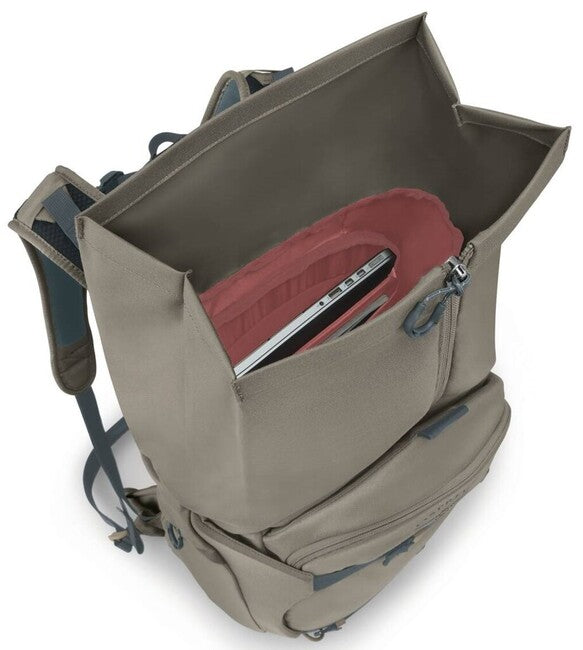OSPREY METRON ROLL TOP PACK mestni nahrbtnik, tan concrete