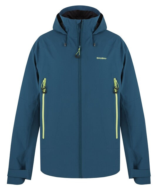 HUSKY Nakron moška outdoor jakna M, temno turkizna
