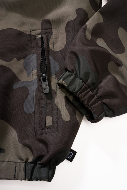 Brandit Summer Frontzip Windbreaker jakna otroška, darkcamo