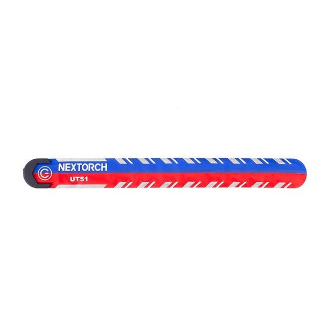 NexTorch® UT51 L rdeče-modra utripajoča varnostna trak