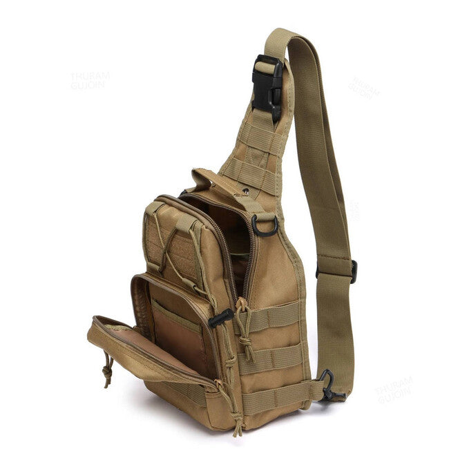 DRAGOWA Crossbody torba, črna