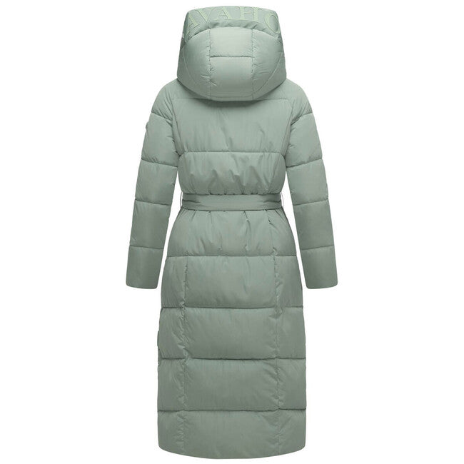 Navahoo EISBLICK dolga zimska jakna ženski, smokey mint