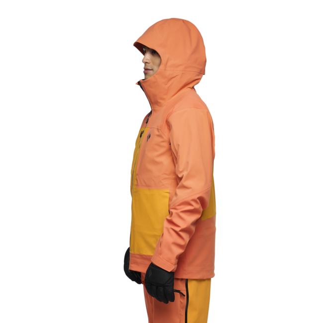 Black Diamond Recon Stretch Pro Shell alpska jakna moška, bd orange-flame orange