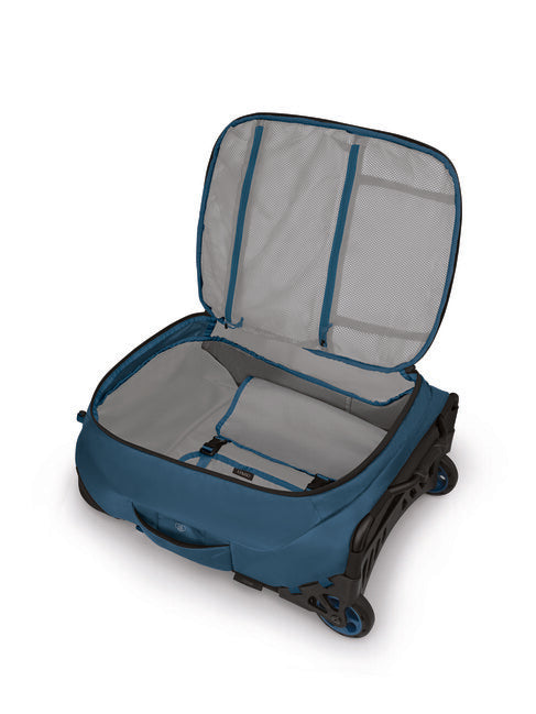 OSPREY OZONE 2-WHEEL CARRY ON potovalni kovček 40, modra obala