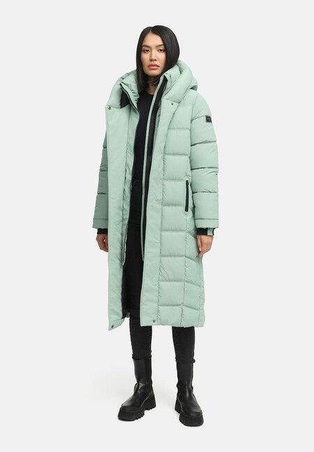 Navahoo Women's Winter Jacket ENGELSFEDER XIV, Smokey Mint