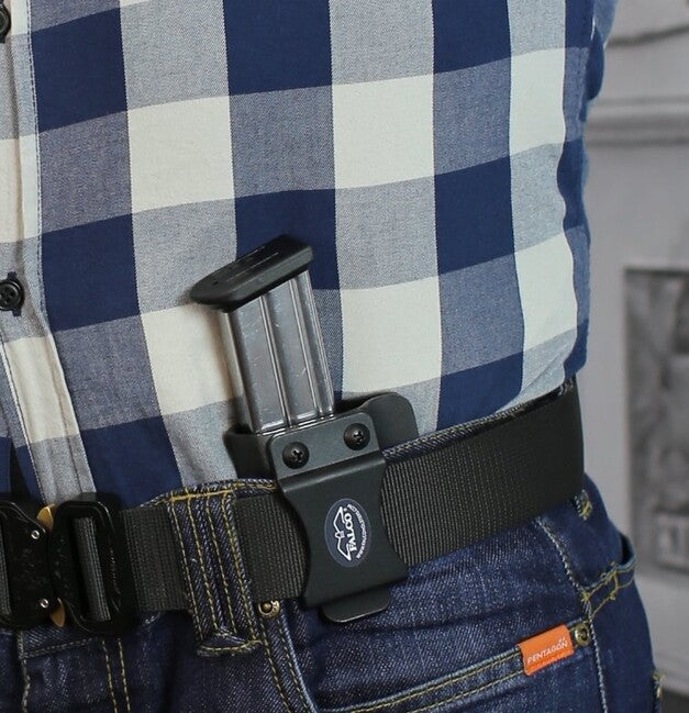 Falco F901 2021 Kydex θήκη για ένα περιοδικό Glock 17, μαύρο δεξιά