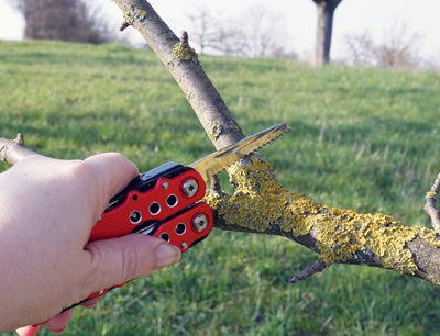 Origin Outdoors Heavy Duty večnamenski pribor, rdeč
