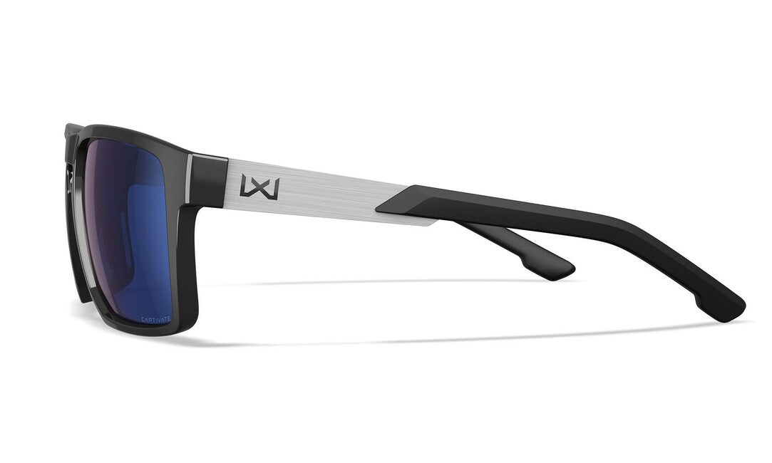Wiley X Apex sončna očala, Captivate Polarized Blue Mirror/ Gloss Black