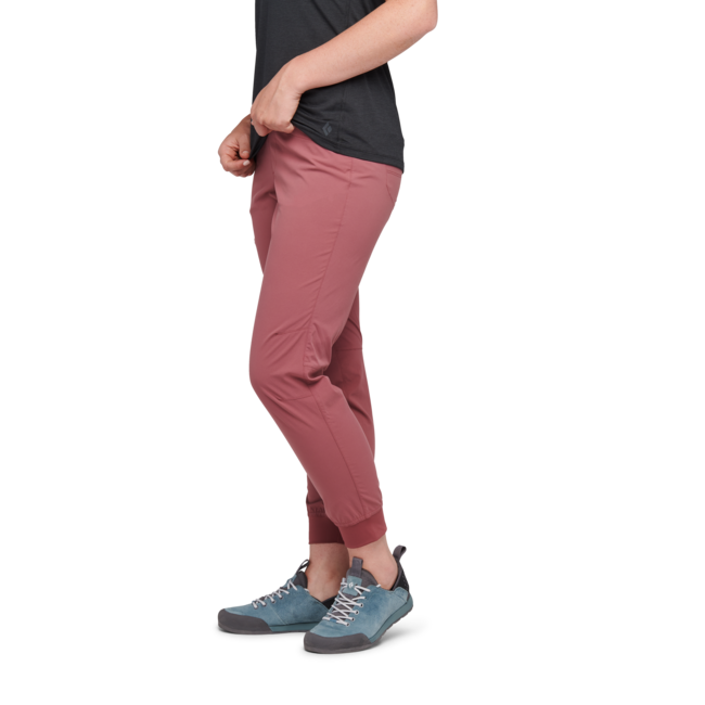 Black Diamond Technician Jogger hlače ženski, cherrywood