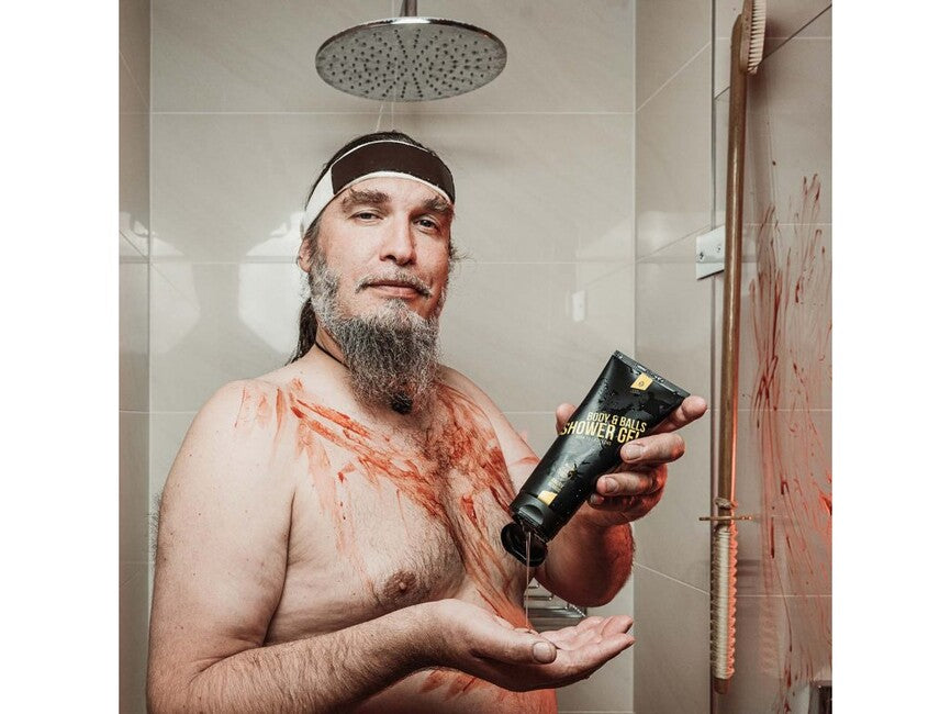 Angry Beards Sick Sensei gel za prhanje za telo in mod 230 ml
