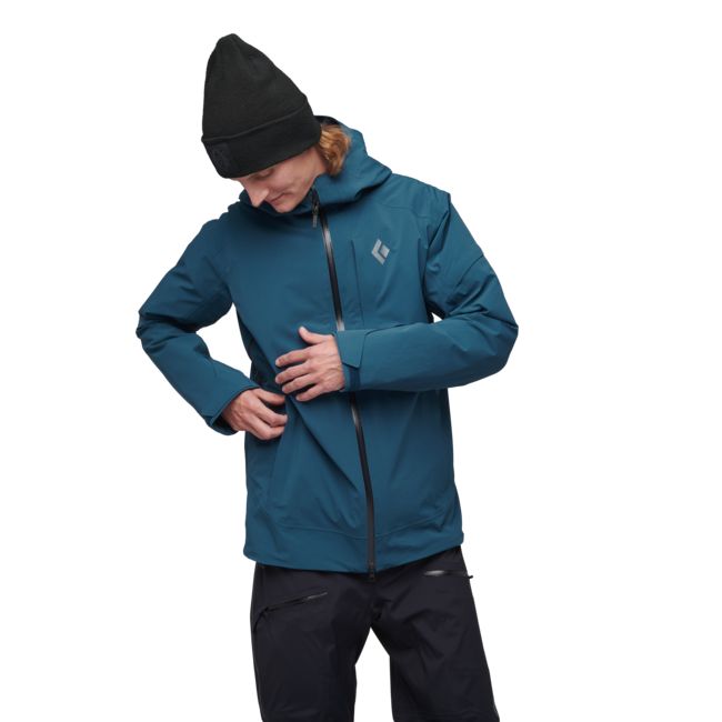 Black Diamond Recon Insulated Shell nepropustna jakna moška, azurite