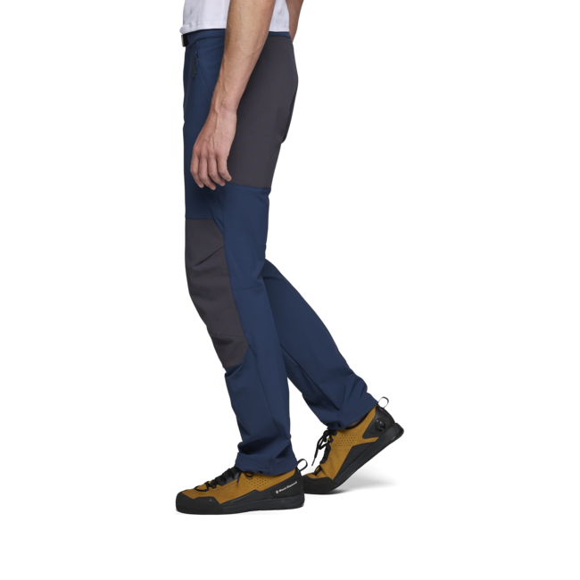 Black Diamond Alpine Hybrid hlače moške, indigo-carbon