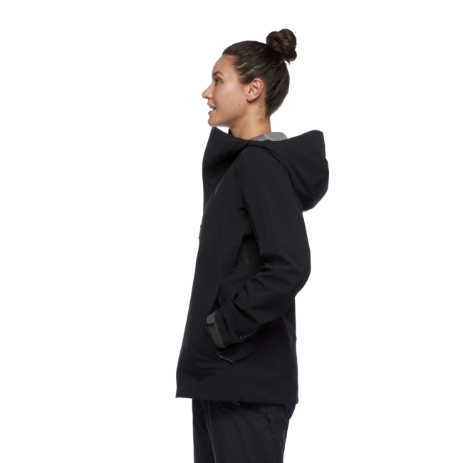 Black Diamond Recon Stretch Ski Shell smučarska jakna ženski, črna