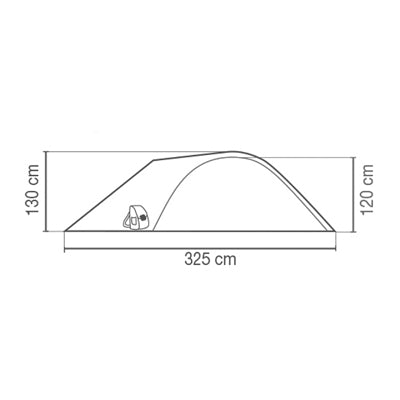 Coleman Kobuk BlackOut plus šotor za 3 osebe