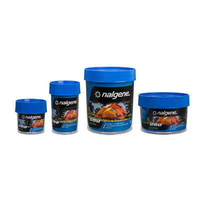 Nalgene shranjevalne posode 125 ml z notranjim vratom 63 mm, modra