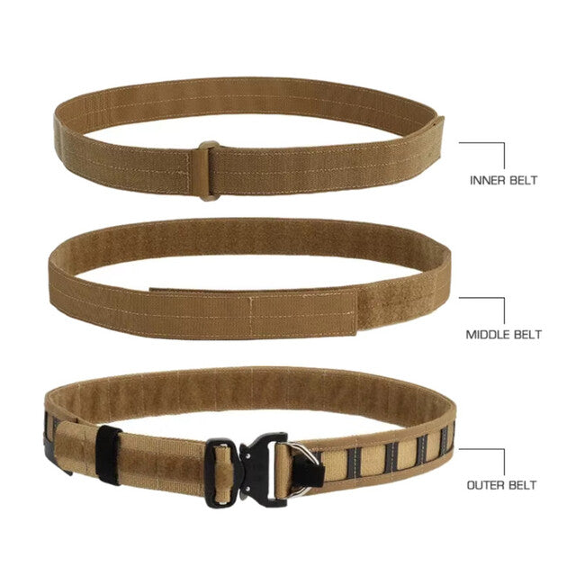 Leguon Tactical Spine Belt, Black CP