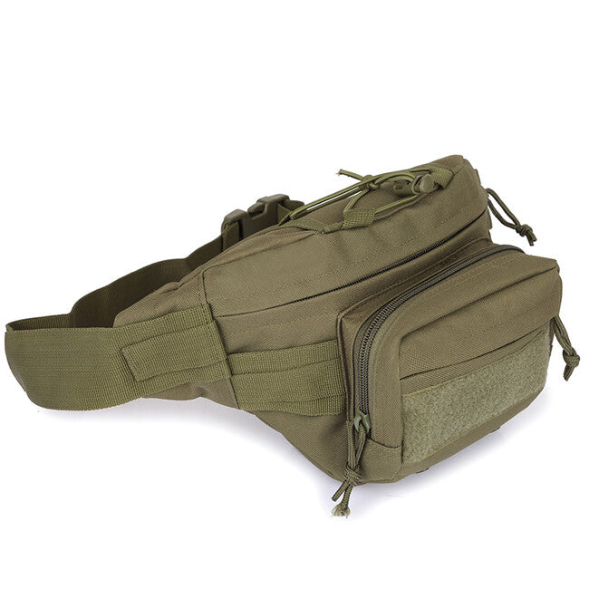 Dragowa Tactical vodoodporna taktična pasna torbica, zelena
