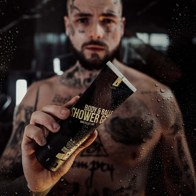 ANGRY BEARDS Urban Twofinger prhljivi gel za telo in spolne dele, 230 ml