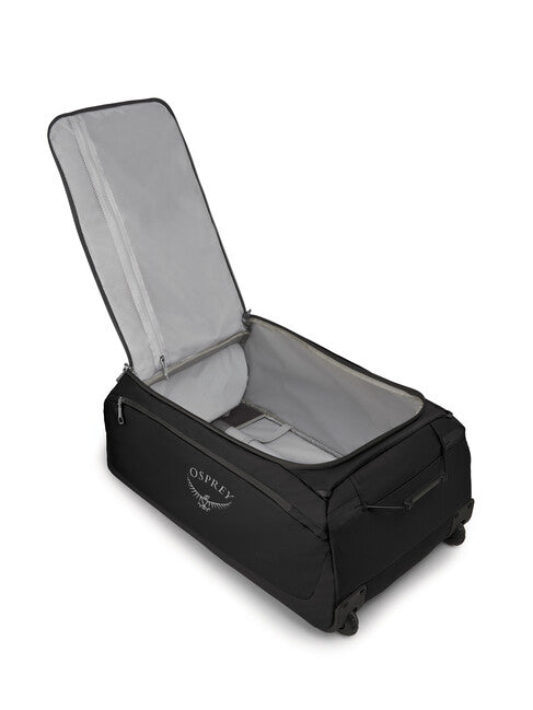 Osprey Daylite Whld Duffel 85 Wheeled Travel Bag, Black