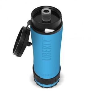 Lifesaver filtrirna in čistilna steklenica za vodo 400ml, modra