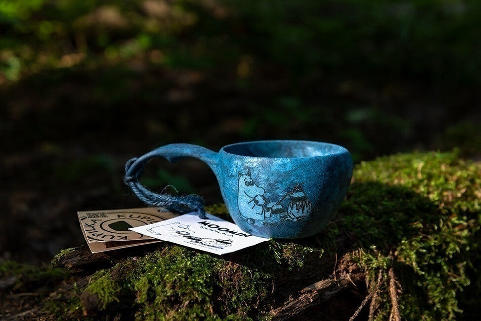 KUPILKA Moomintroll Coffee 12 otroški lonček, modra