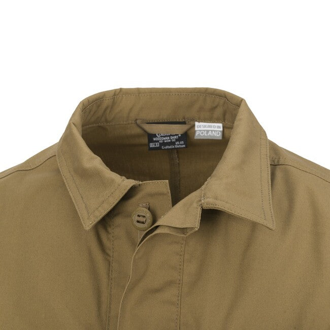 Helikon-Tex Woodsman Shirt, Earth Brown/Black