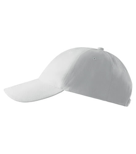 Malfini 6P kids' cap 380g/m2, white