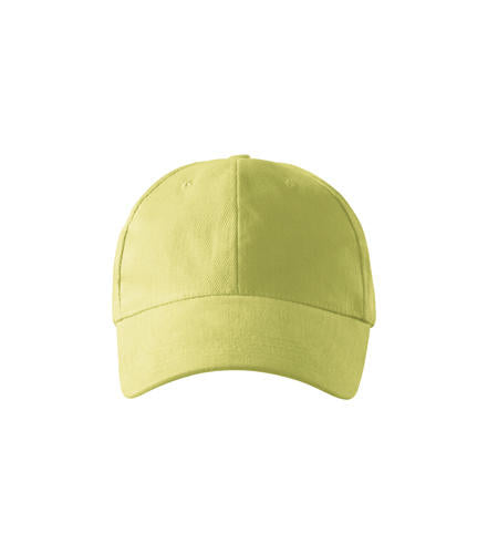 Malfini 6P kids' cap 380g/m2, light green
