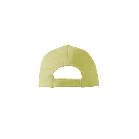 Malfini 6P kids' cap 380g/m2, light green