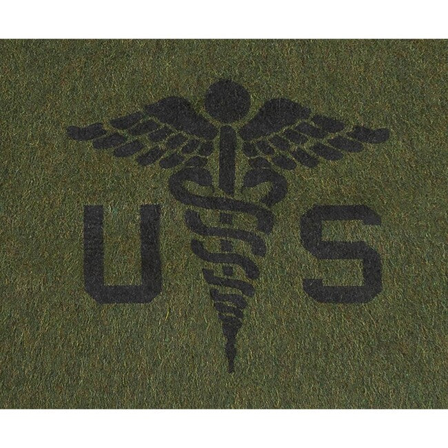 MFH Medical odeja ameriška, zelena, cca 225 x 155 cm