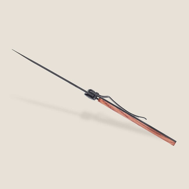 Deejo Tattoo preklopni nož Black coralwood, Fox