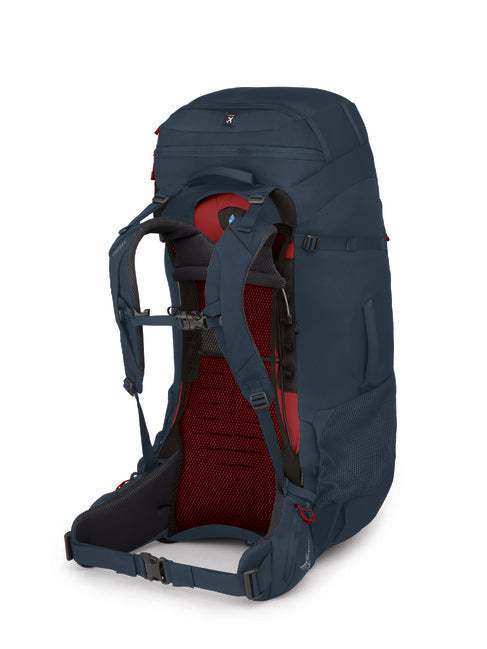Osprey Farpoint Trek 75 Travel Backpack, Muted Space Blue