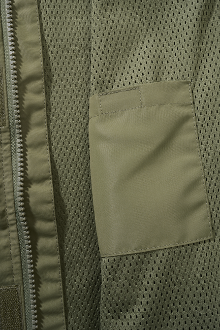 Brandit Summer Frontzip Windbreaker jakna otroška, olivno zelena