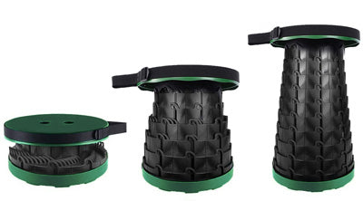 Origin Outdoors teleskopski stol, črn 45cm