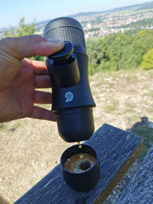 Origin Outdoors Mini-Espresso To-Go, črna