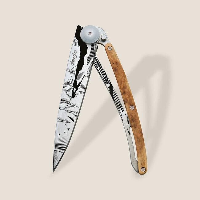 Deejo Tattoo preklopni nož juniper Climbing