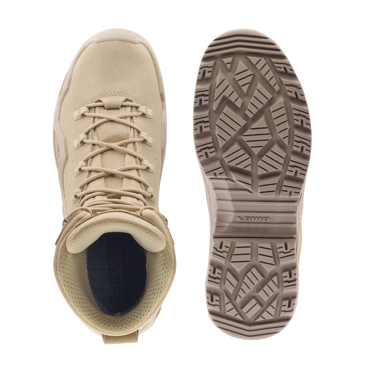 LOWA Z-8S MK2 GTX PR tactical boots, desert