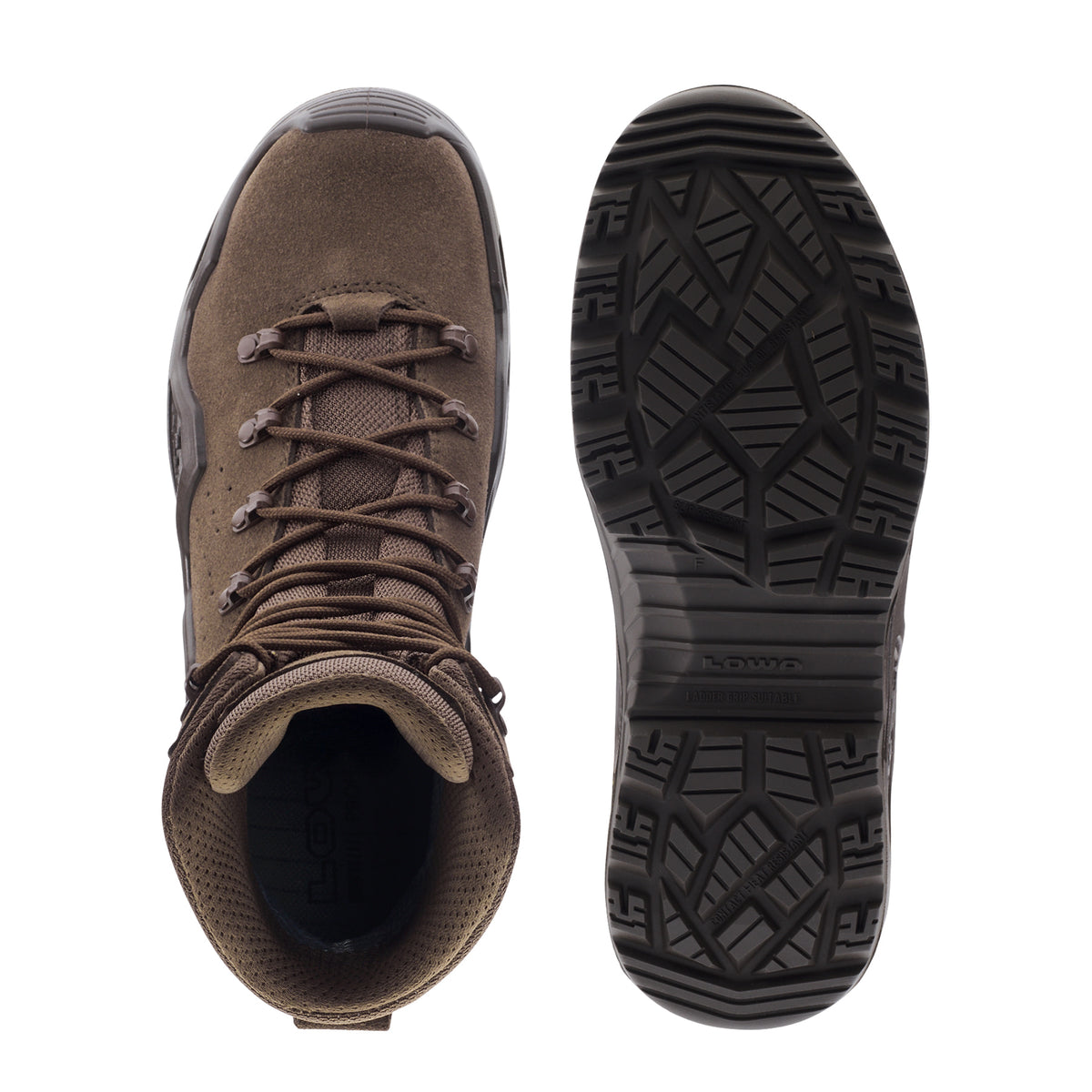 LOWA Z-8S MK2 GTX PR tactical boots, dark brown