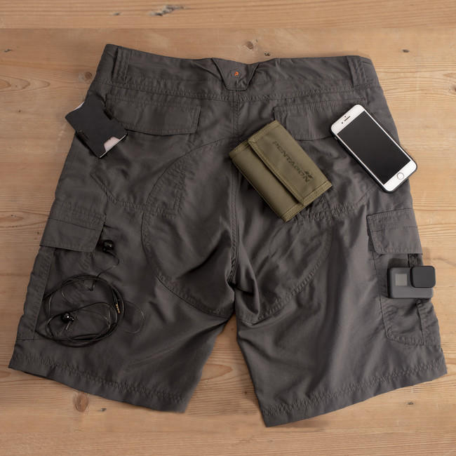 Pentagon Gomati Shorts, Camo Green