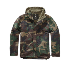 Brandit Windbreaker Frontzip jacket, Woodland