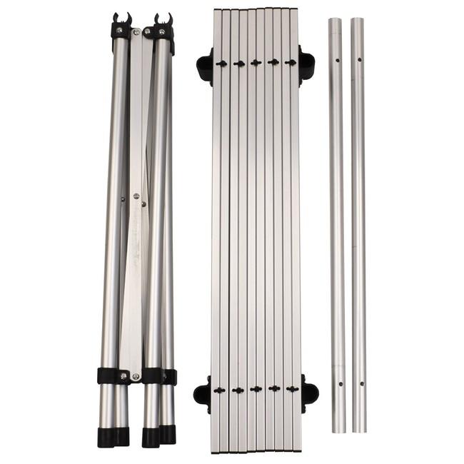 MFH zložljiv aluminijast kampinški stol 58cm