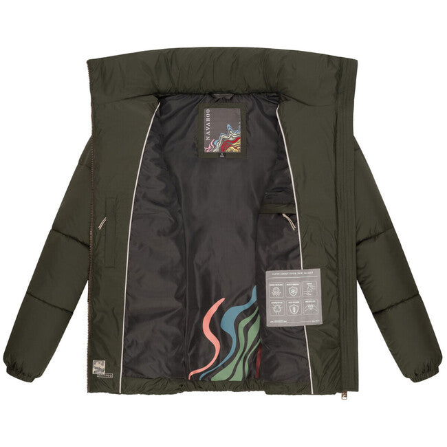 Navahoo Women's Short Winter Jacket Schokolinaa