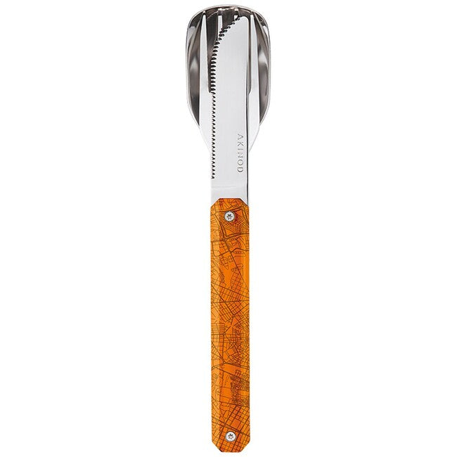 Akinod A01M00016 komplet pribora 12h34, downtown orange