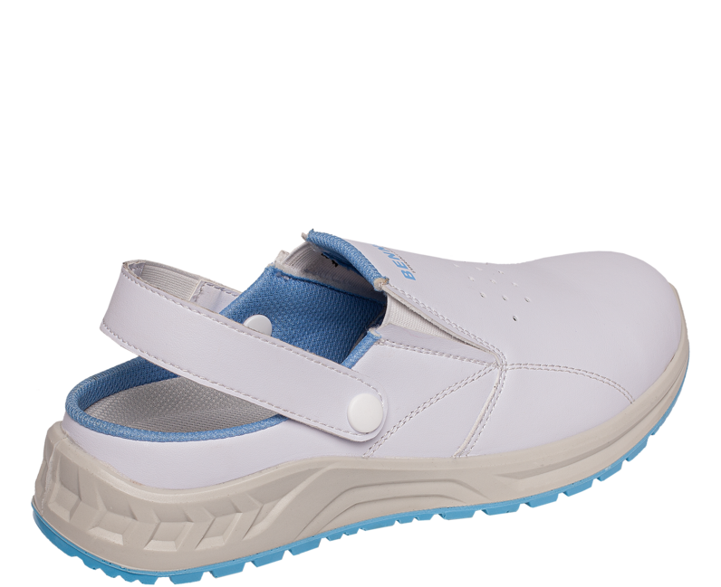 BENNON WHITE OB Slipper delovni čevlji