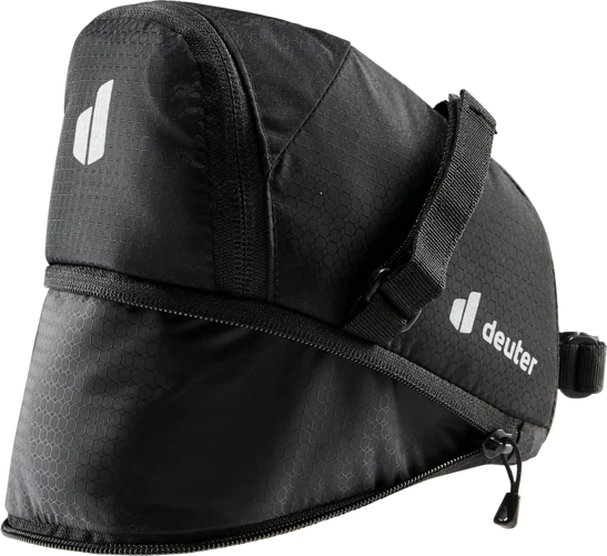 Deuter Bike Bag 1.1 + 0.3 torba za kolo, črna