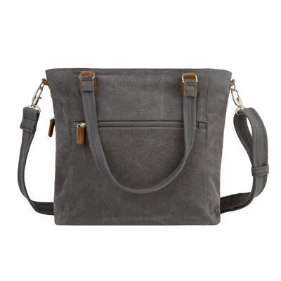Travelon Heritage torba proti kraji, siva