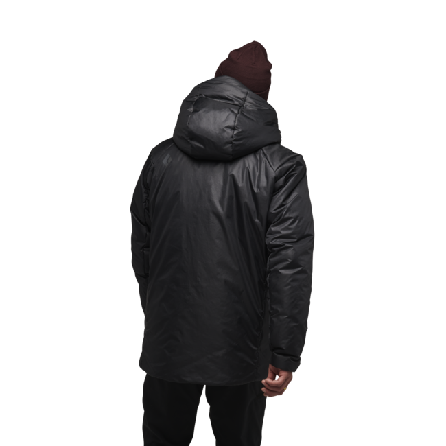 Black Diamond Belay parka moška, črna